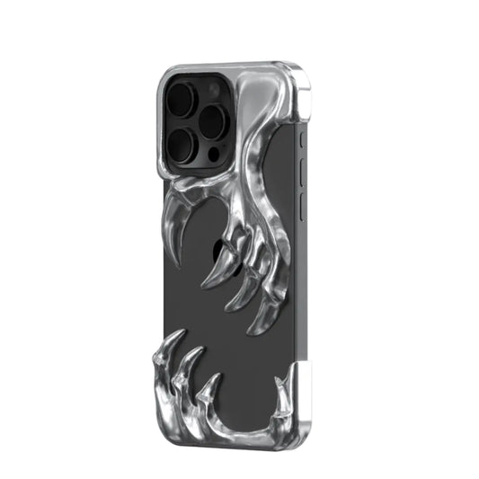 iphone case, claw, silver, xtended identity, 3D printing