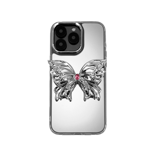 iphone case, butterfly, gem, pink, blue, purple, white, black, green, gold, xtended identity, 3d printing