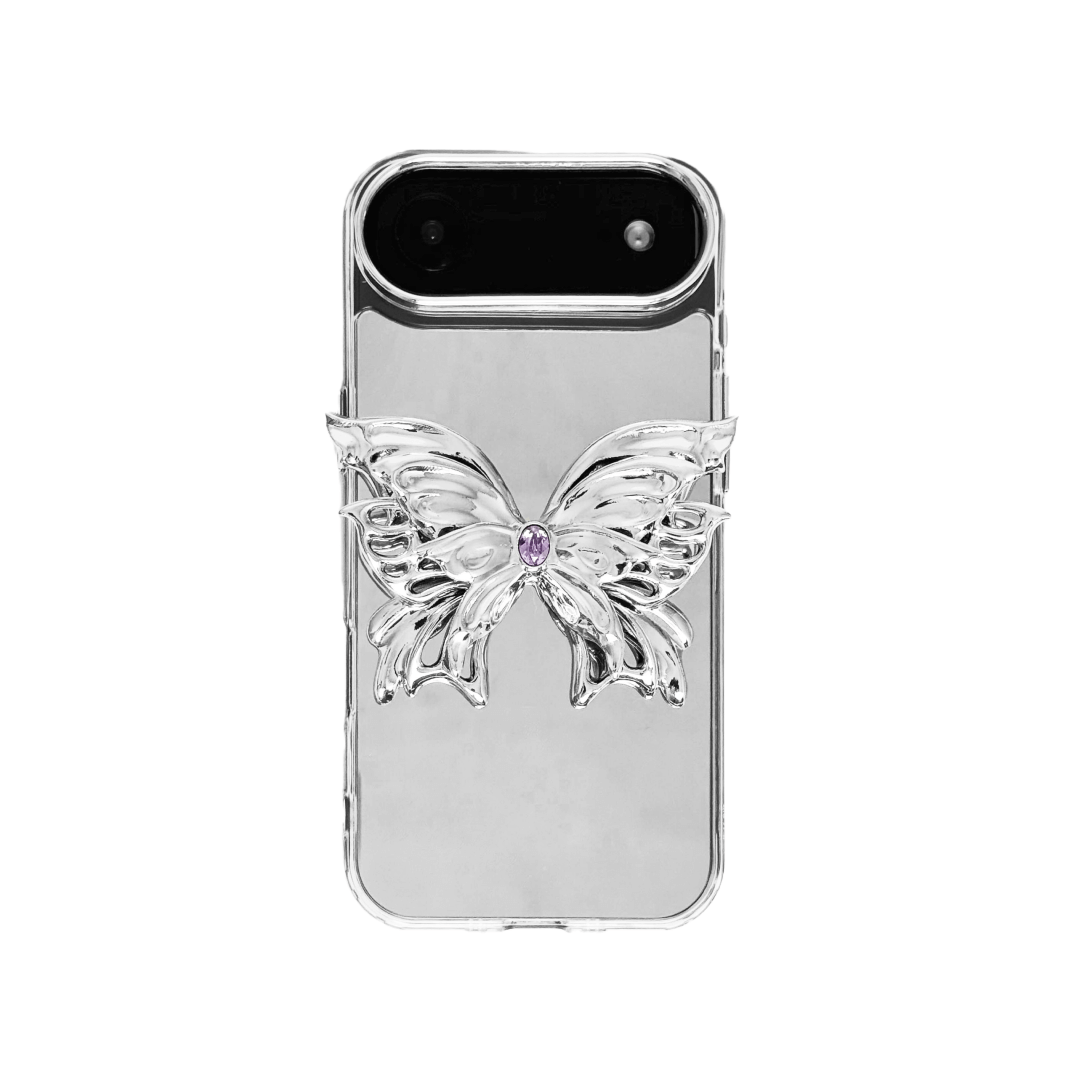 iphone case, butterfly, gem, pink, blue, purple, white, black, green, gold, xtended identity, 3d printing