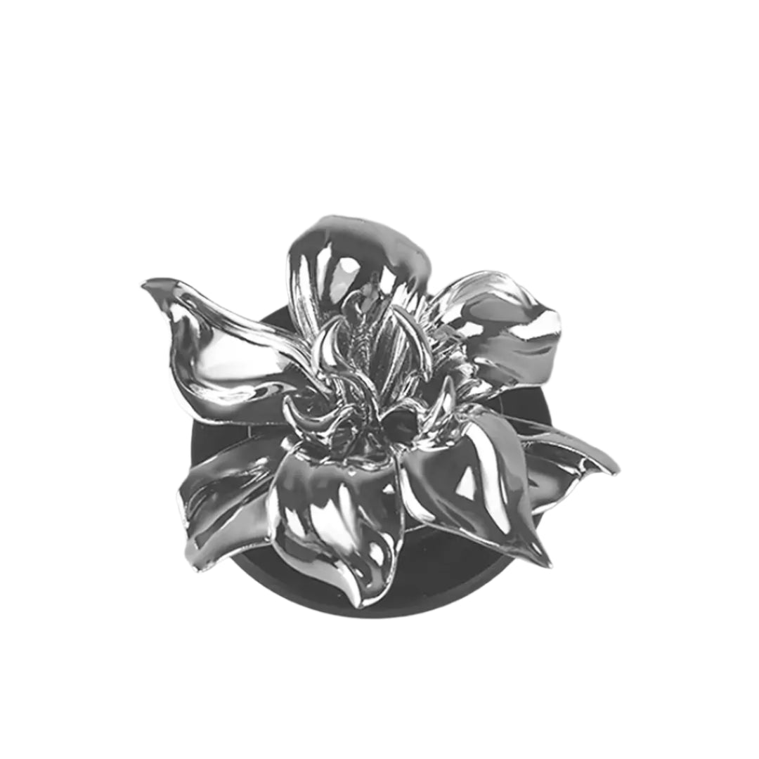 iphone grip, gardenia, silver, xtended dentity