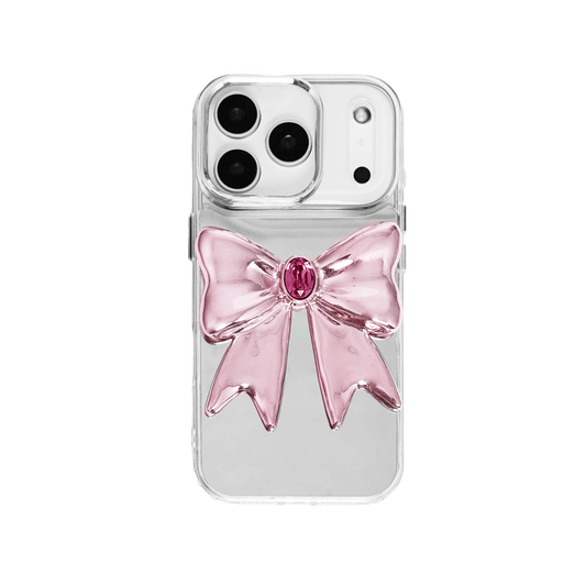 iphone case, gem, bow, pink, purple, xtended identity