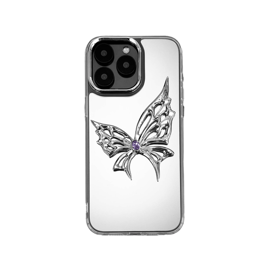 iphone case, butterfly, gem, pink, purple, blue, white, black, green, yellow, xtended identity, 3D printing