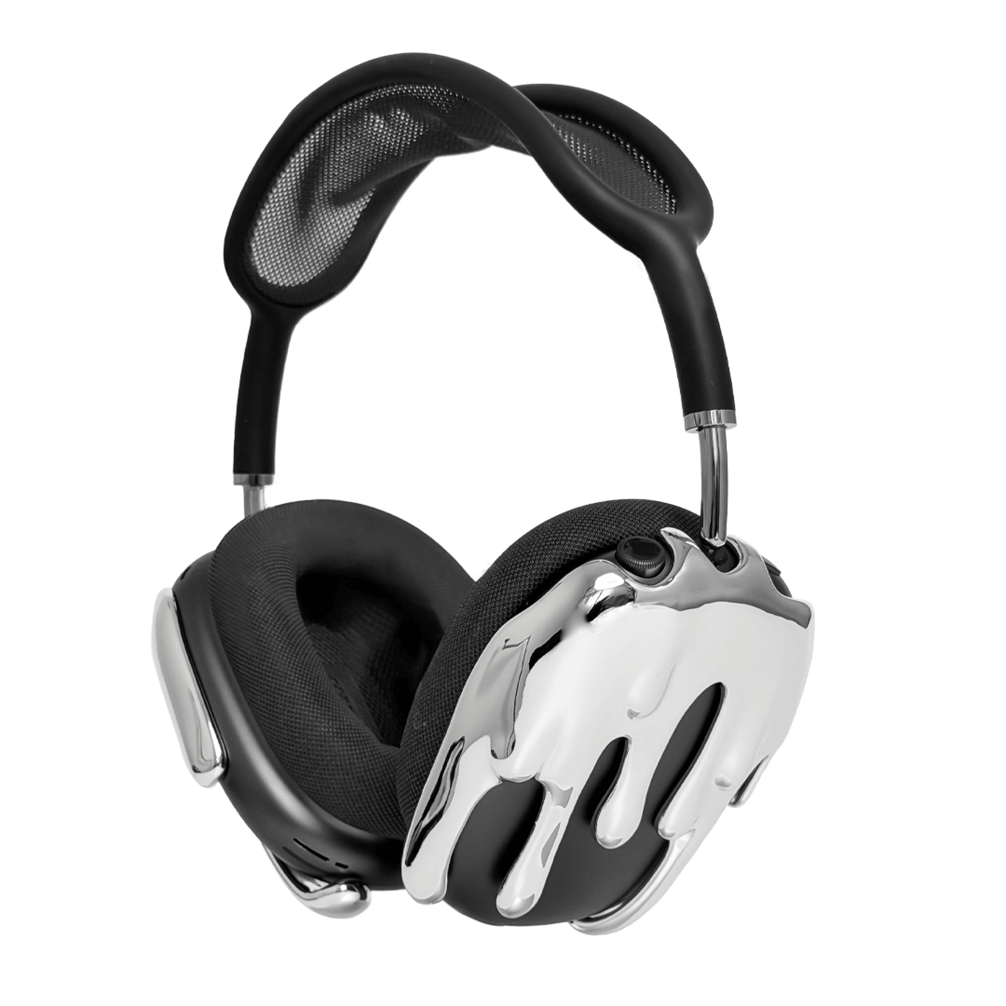 MeltedAirpodMaxCovers-silver-