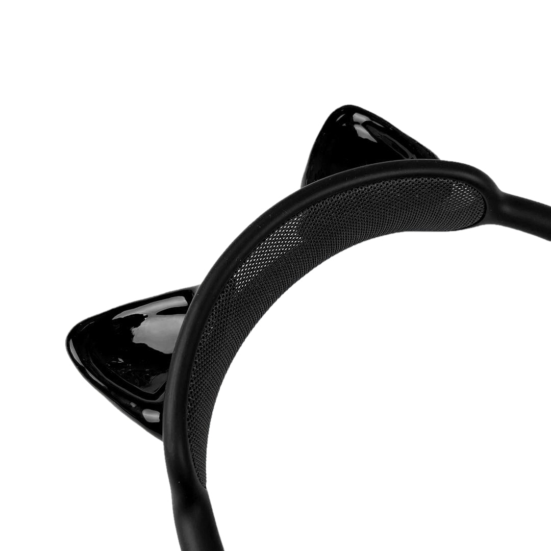 airpods max cat ears, silver, white, black, xtended identity