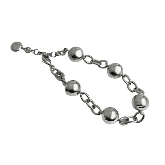 bracelet, ball, silver, xtended identity