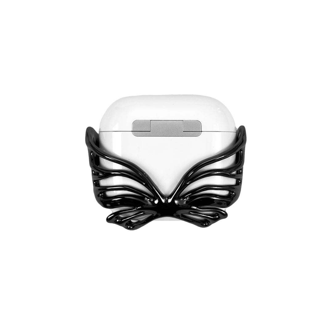 airpods cover, butterfly, sliver, gold, black, xtended identity