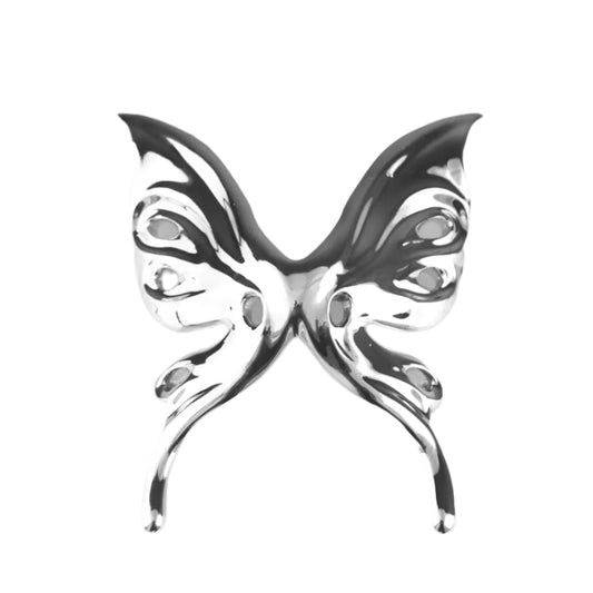 shoe accessory, jewelry, butterfly, silver, xtended identity