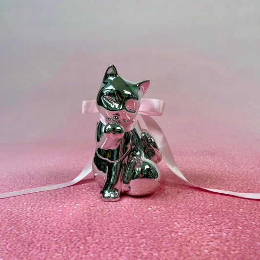 bag, cat, silver, xtended identity, 3D printing