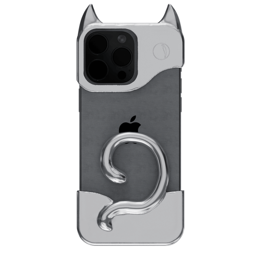 iphone case, cat, silver, xtended identity
