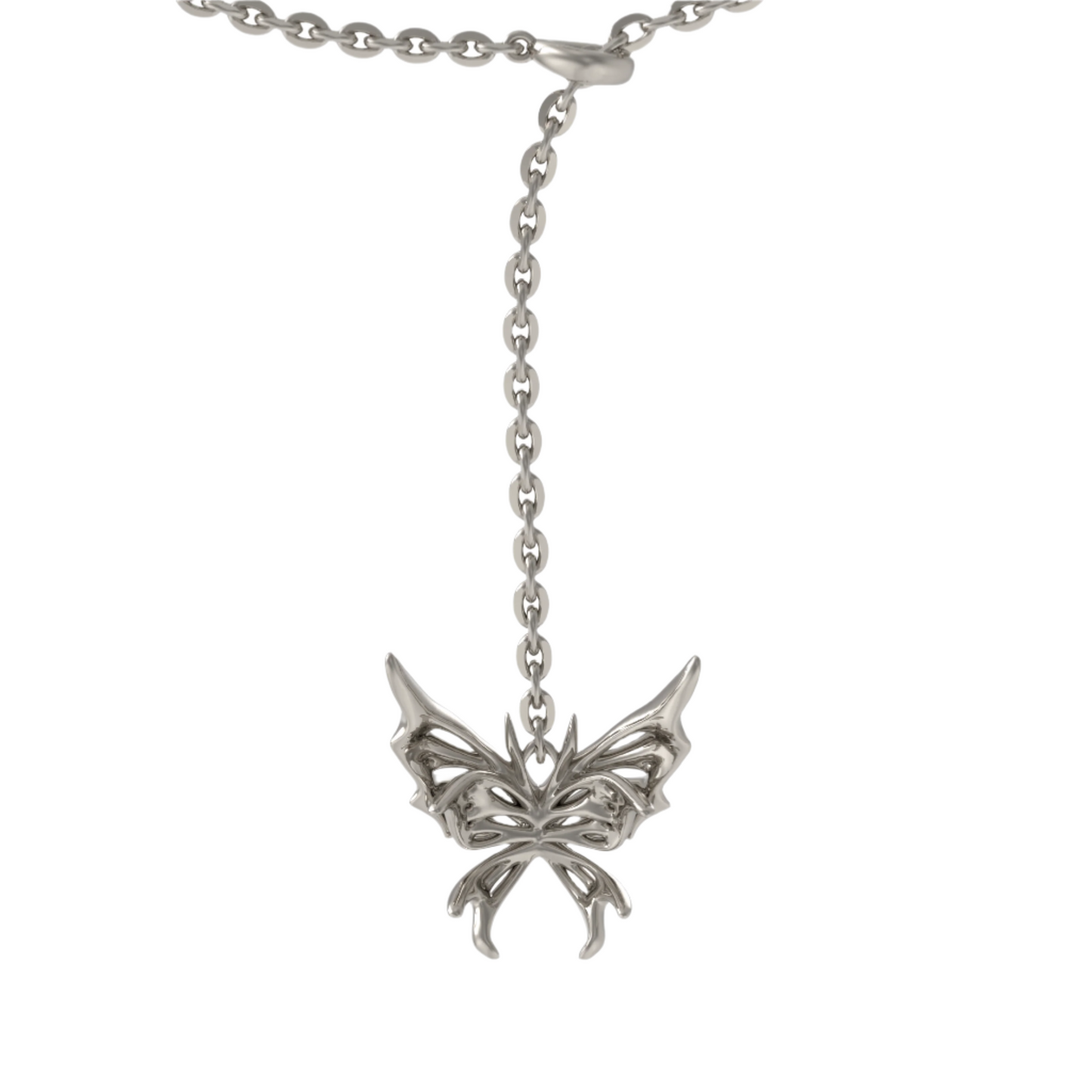necklace, flutter, silver, xtended identity
