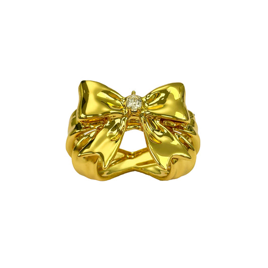 airpods cover, gem, bow, gold, white, xtended identity