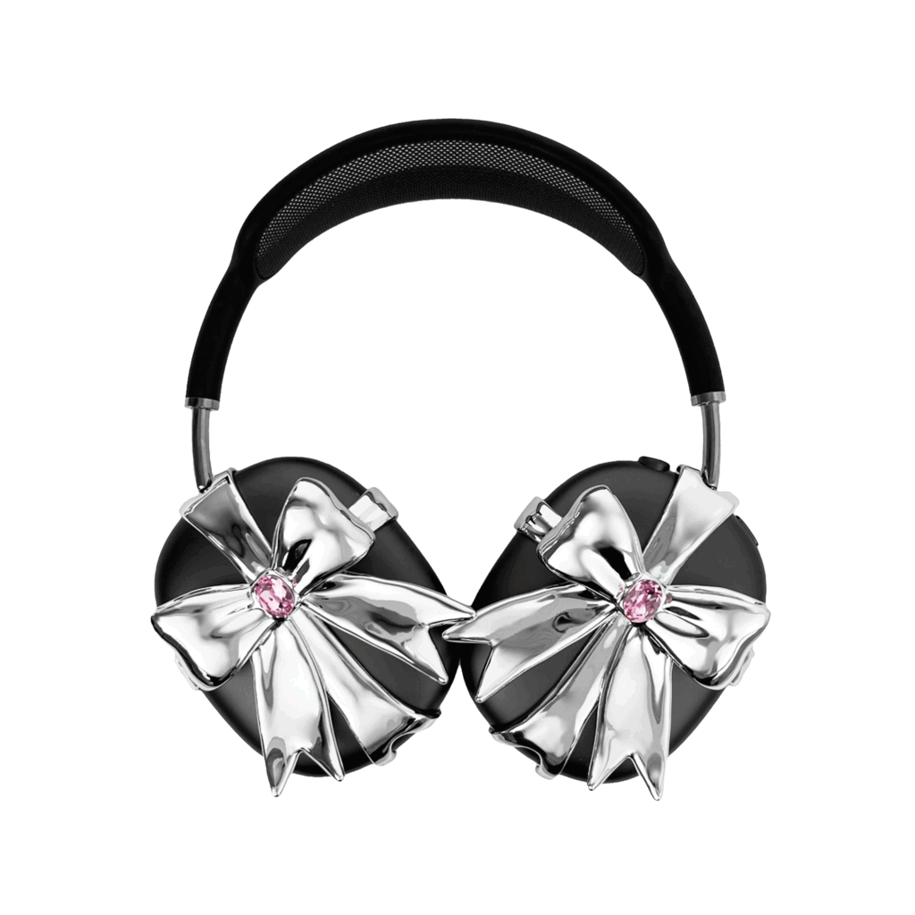 XTENDED iDENTiTY GEM BOW AirPods Max カバー 関税送料込 GEM BOW AiRPODS MAX COVERS – XTENDED IDENTITY