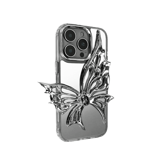iphone cases, gem, butterfly, black, silver, xtended identity