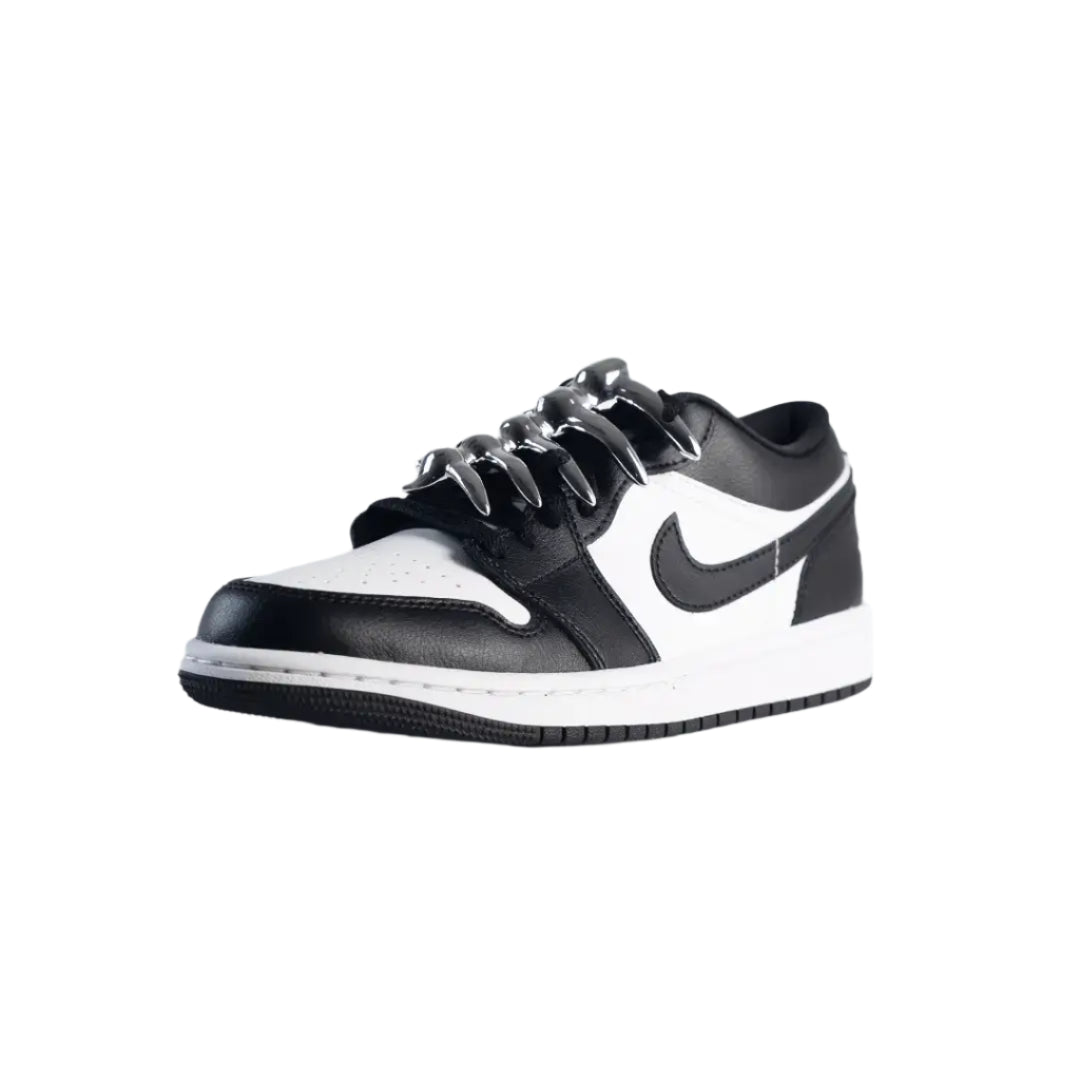 shoe accessory, skeleton, small, silver, xtended identity