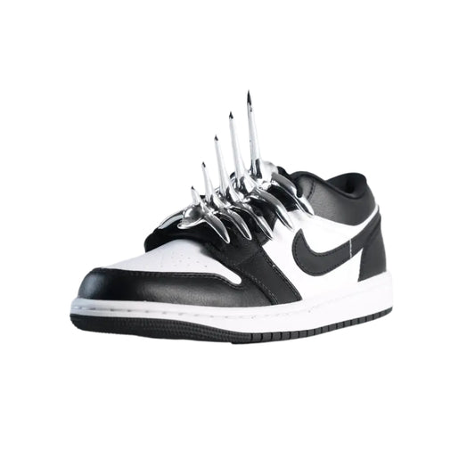 shoe accessory, skeleton, silver, xtended identity