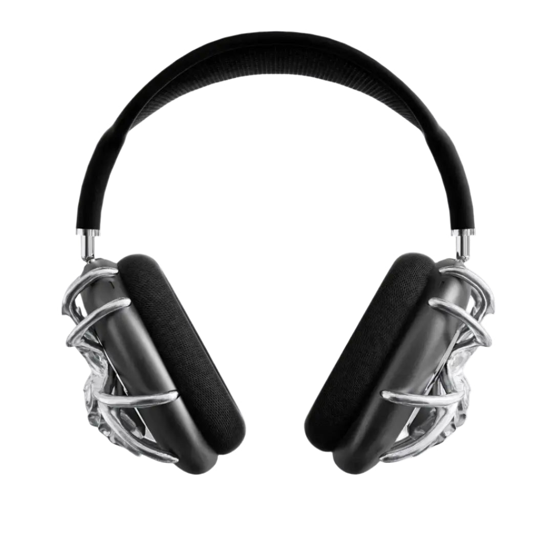 airpods cover, airpods max cover, spider, silver, xtended identity