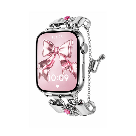 Gem Bow Bracelet Metal For Apple Watch®