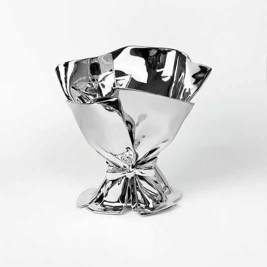 BOW BOUQUET FLOWER VASE