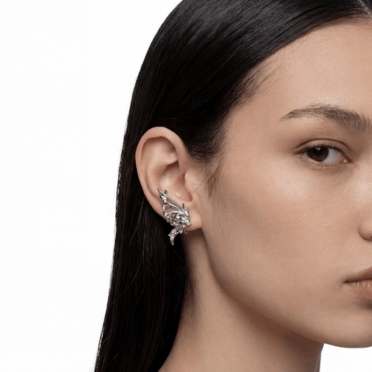 Butterfly Diamond Wing Earrings
