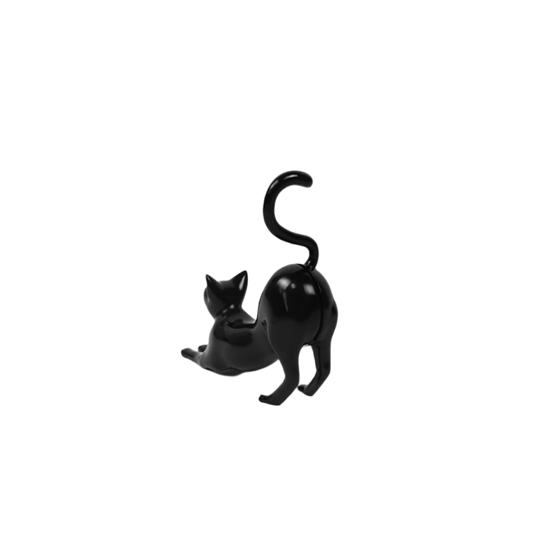 iwatch charging holder, cat, silver, black, xtended identity, 3D printing