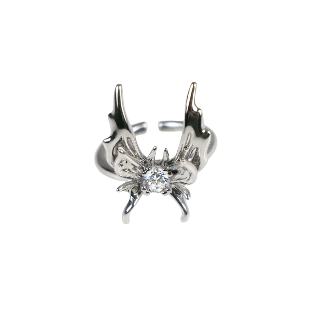 ring, wings, diamond, silver, xtended identity