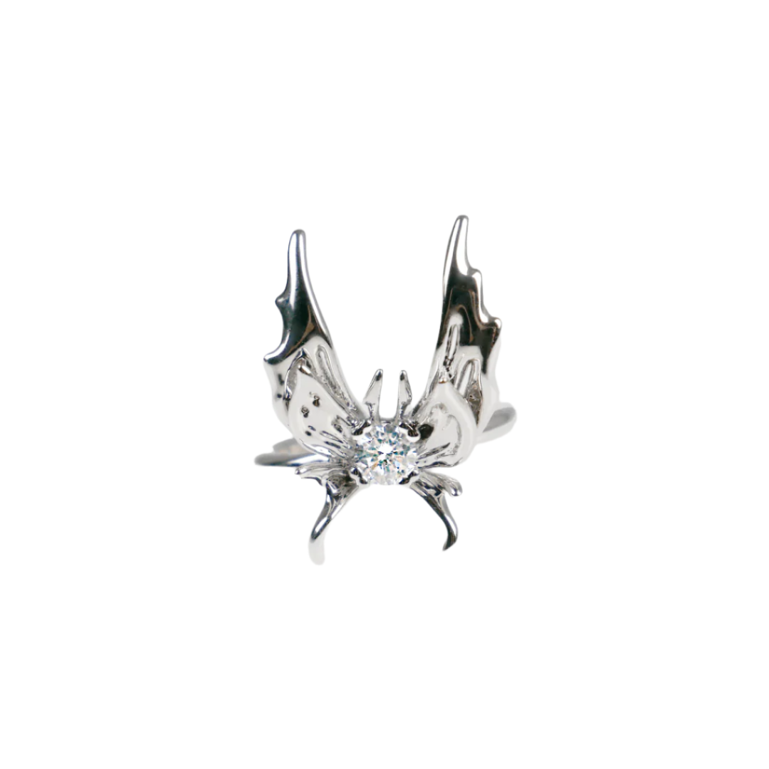 ring, wings, diamond, silver, xtended identity