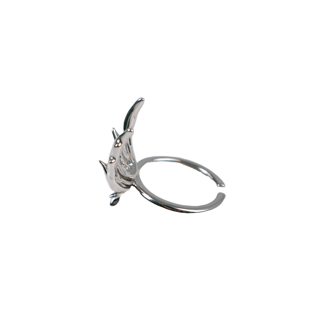 ring, wings, diamond, silver, xtended identity