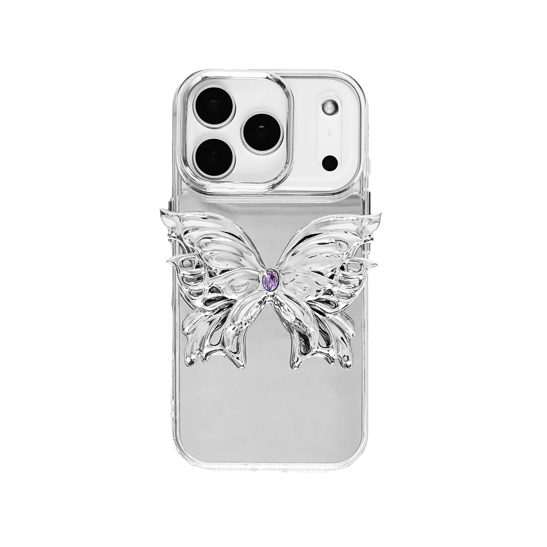 iphone case, butterfly, gem, pink, blue, purple, white, black, green, gold, xtended identity, 3d printing