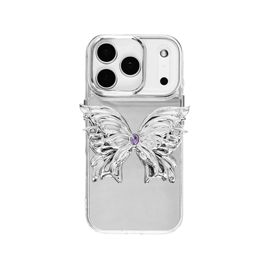iphone case, butterfly, gem, pink, blue, purple, white, black, green, gold, xtended identity, 3d printing
