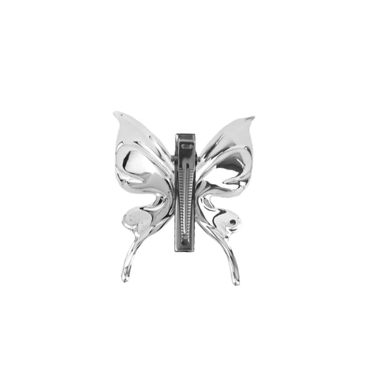clip jewelry, flutter, butterfly, silver, xtended identity