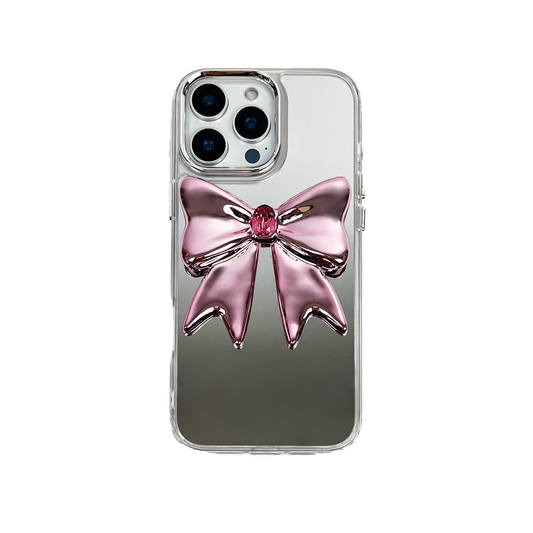 iphone case, gem, bow, pink, purple, xtended identity