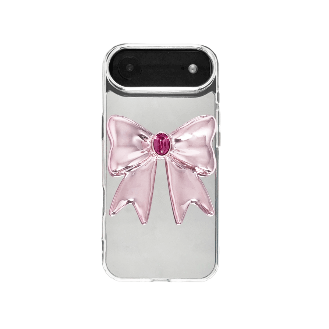 iphone case, gem, bow, pink, purple, xtended identity