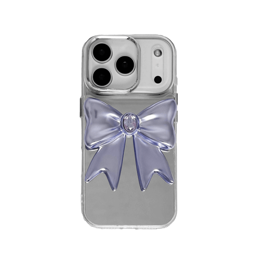iphone case, gem, bow, pink, purple, xtended identity