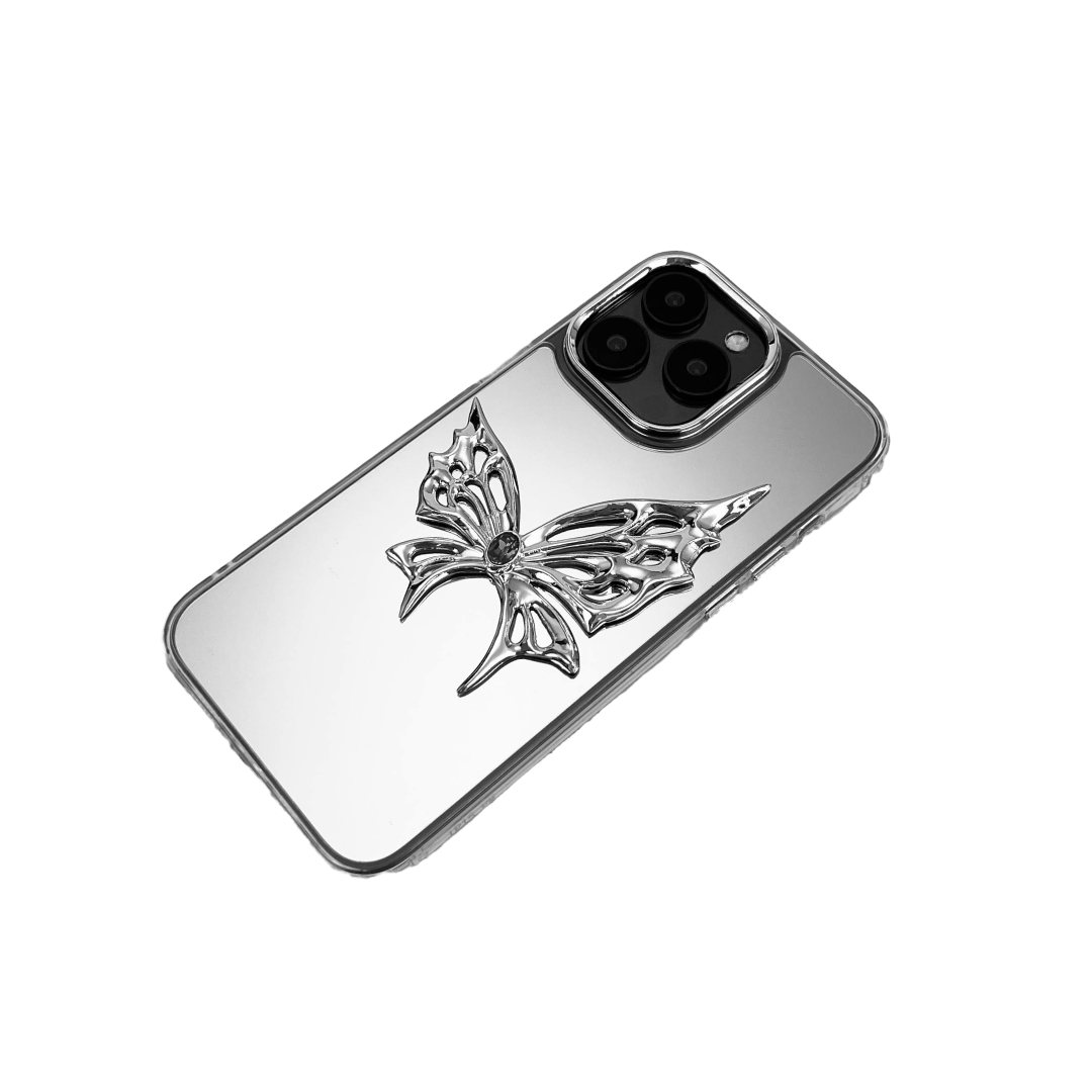 iphone case, butterfly, gem, pink, purple, blue, white, black, green, yellow, xtended identity, 3D printing