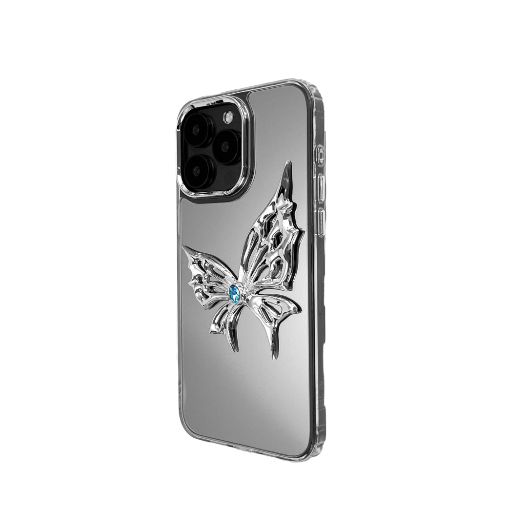 iphone case, butterfly, gem, pink, purple, blue, white, black, green, yellow, xtended identity, 3D printing