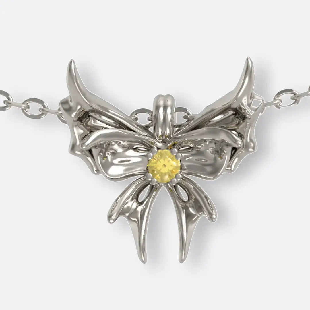 CHRYSALiD BUTTERFLY NECKLACE