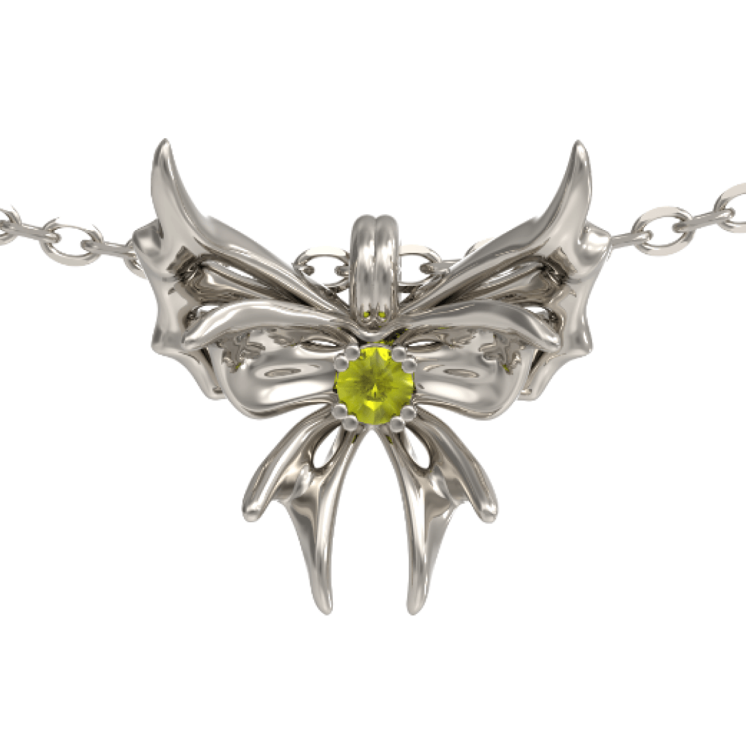 CHRYSALiD BUTTERFLY NECKLACE