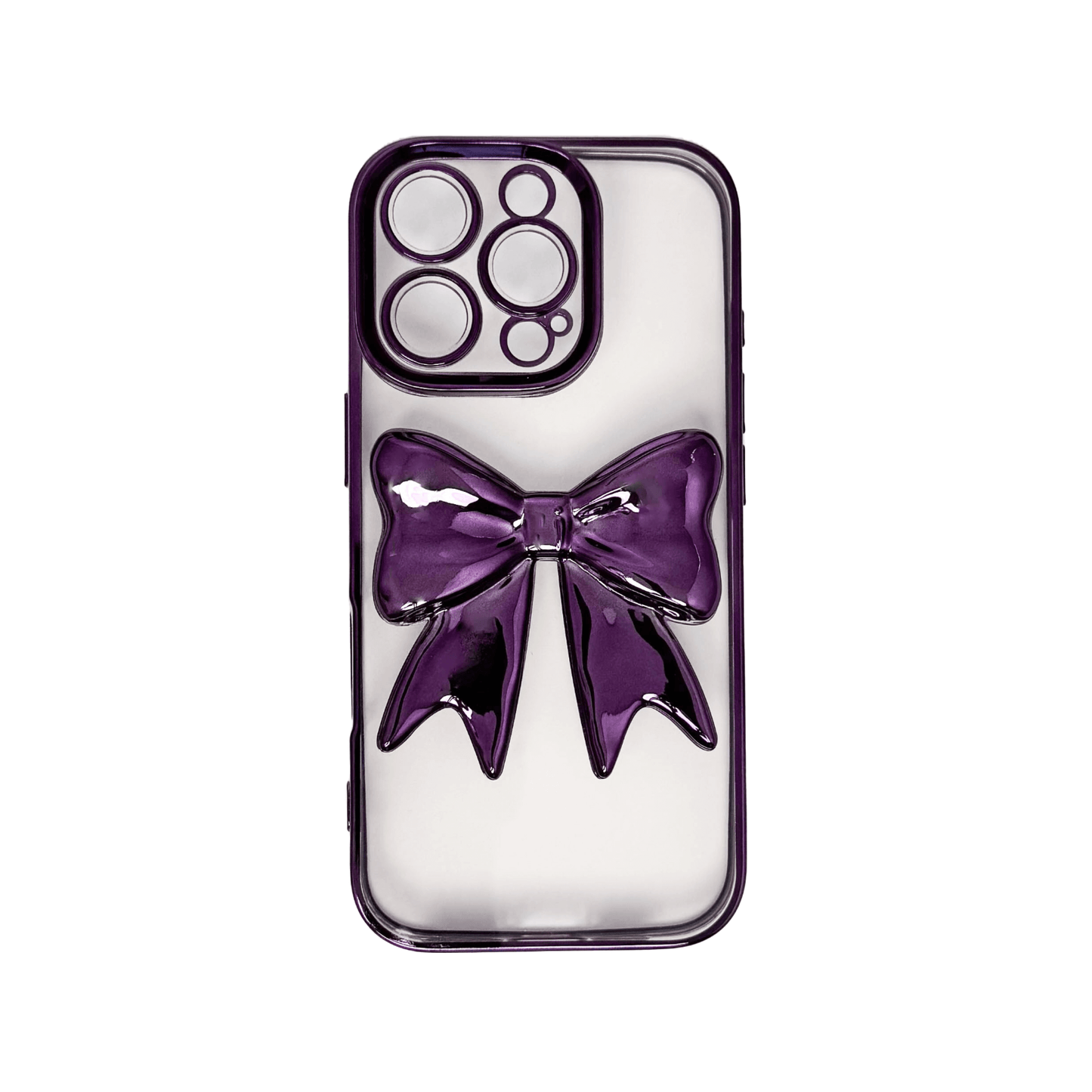 iphone case, gem, bow, pink, purple, xtended identity