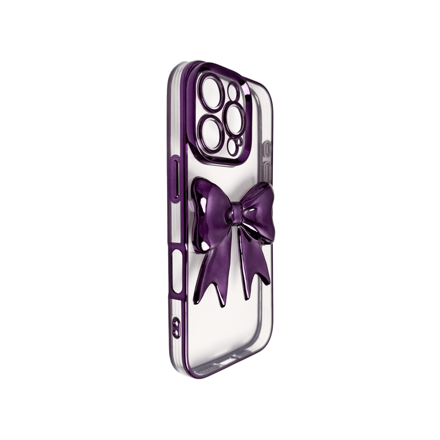 iphone case, gem, bow, pink, purple, xtended identity