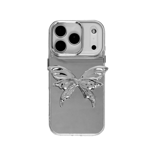iphone case, butterfly, silver, purple, xtended identity, 3D printing