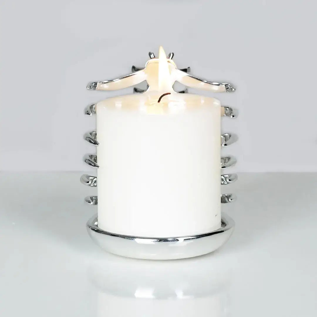 SKELETON CANDLE HOLDER