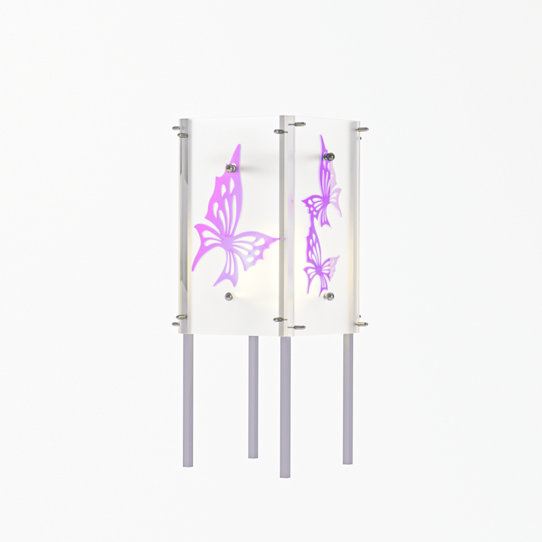 The Butterfly – Portable Wireless Art Lamp (Dimmable)