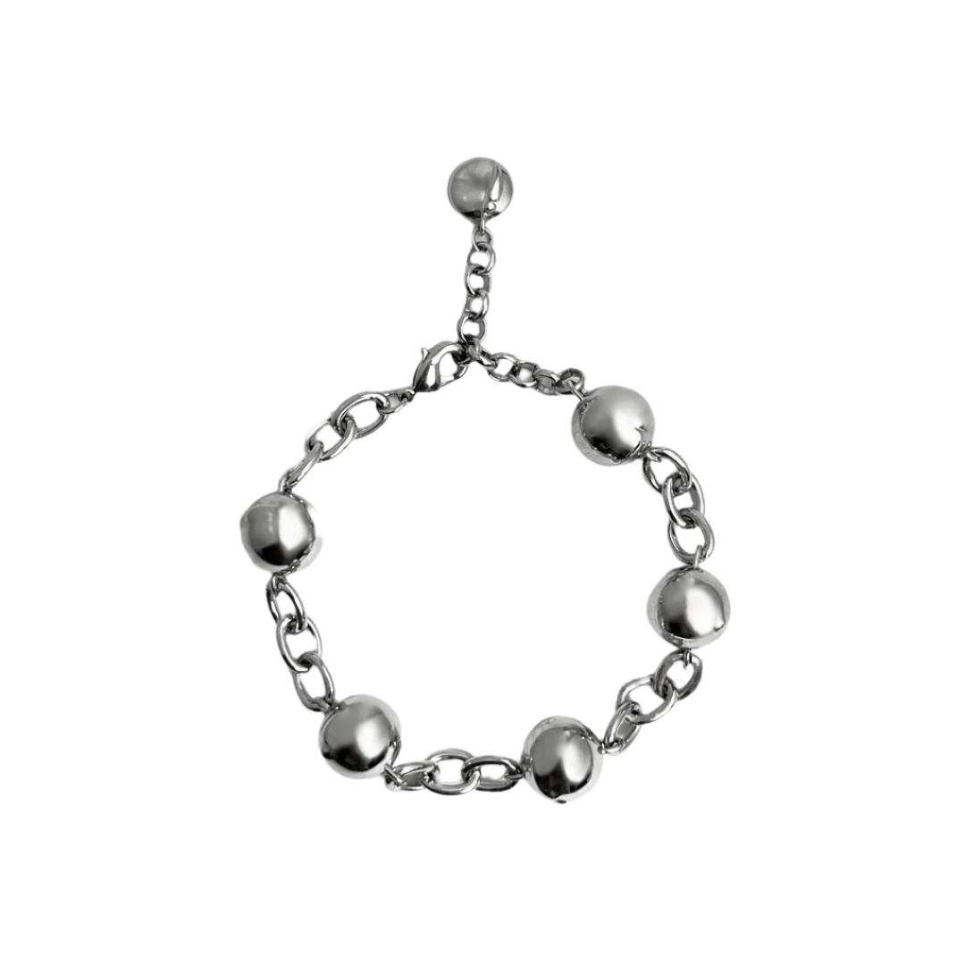 bracelet, ball, silver, xtended identity