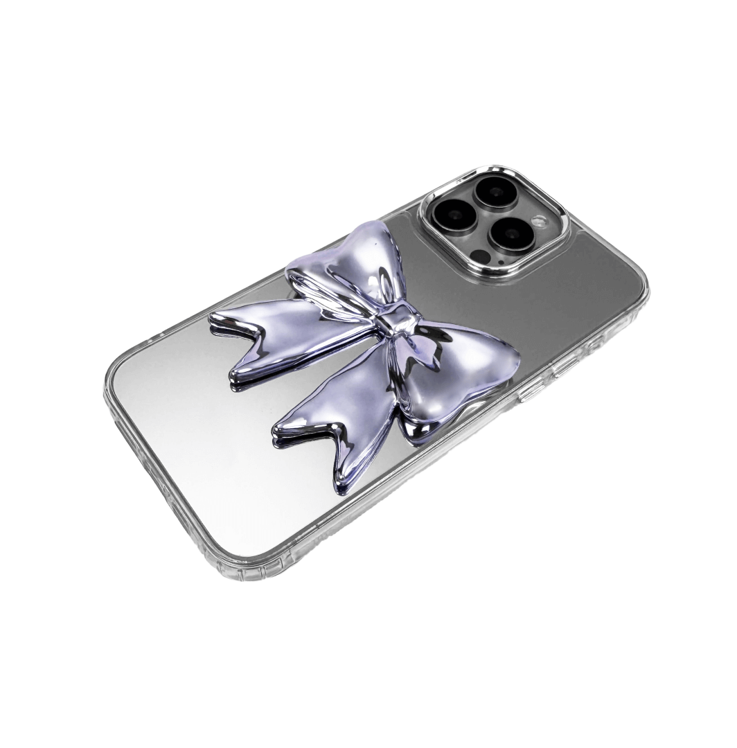 XTENDED iDENTiTY BOW iPhone シルバースマホケース 関税送料込 BOW iPHONE CASE – XTENDED IDENTITY