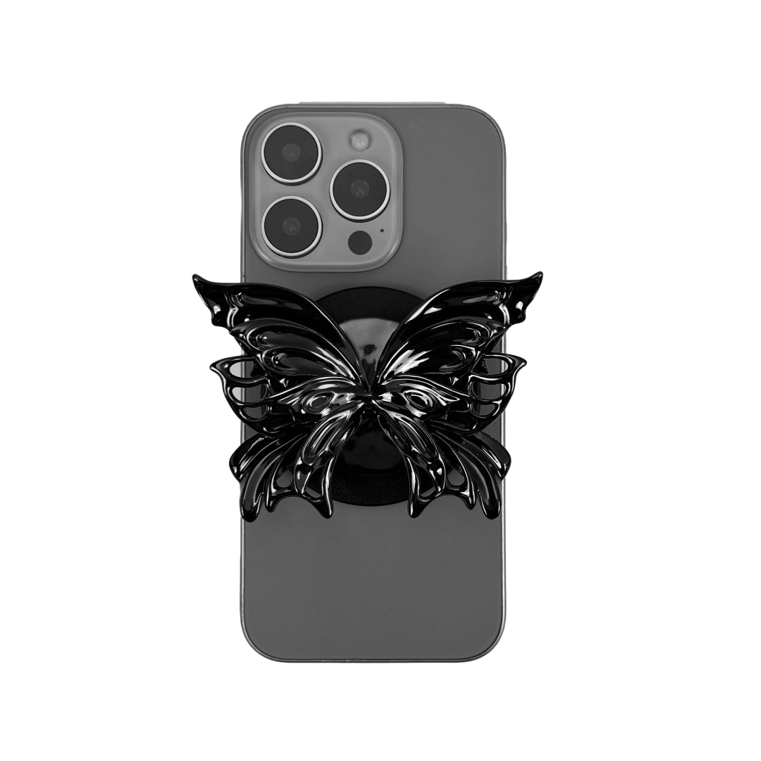 iphone grip, butterfly, silver, gold, black, xtended identity
