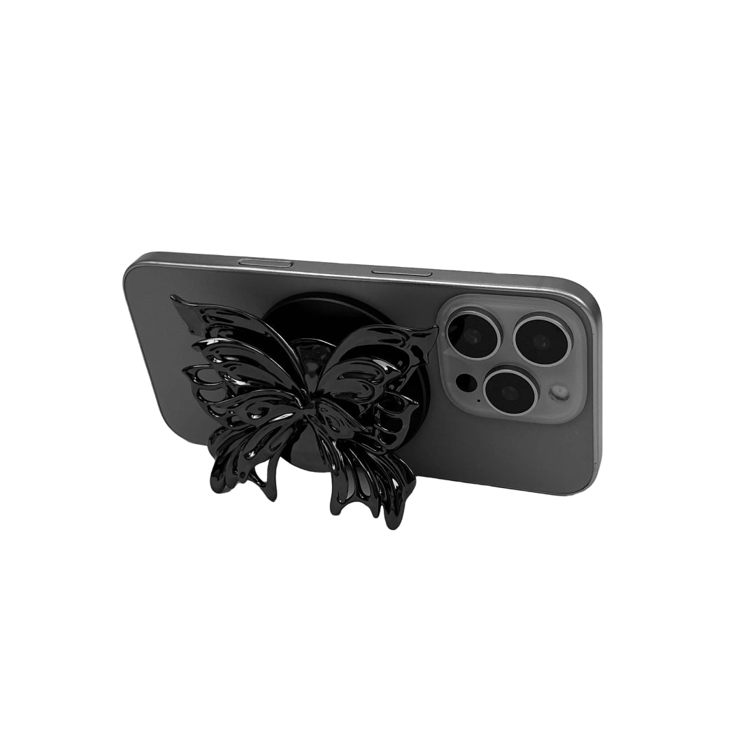 iphone grip, butterfly, silver, gold, black, xtended identity