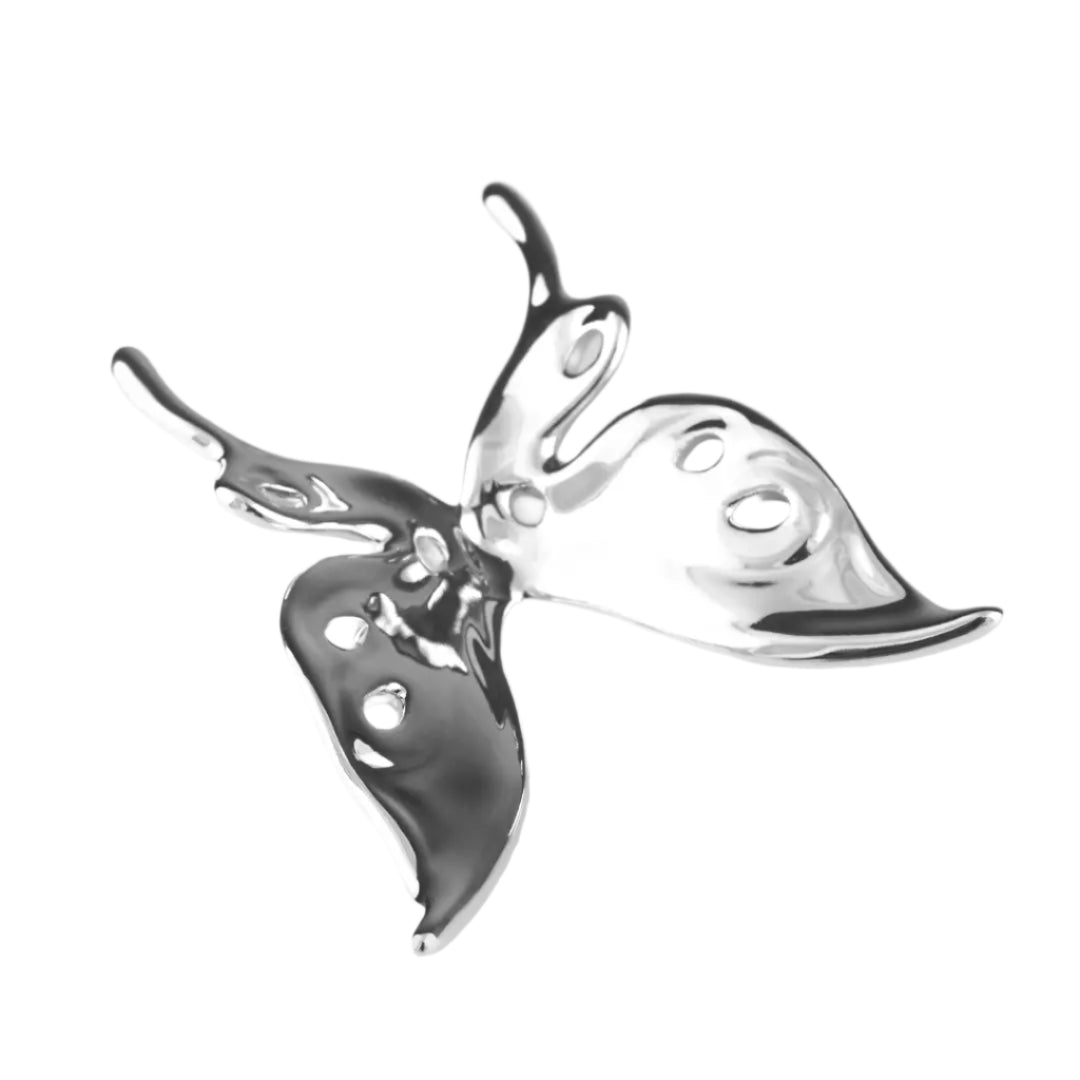 shoe accessory, jewelry, butterfly, silver, xtended identity
