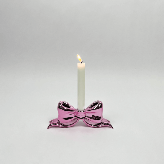 LUMiNA BOW CANDLE HOLDER