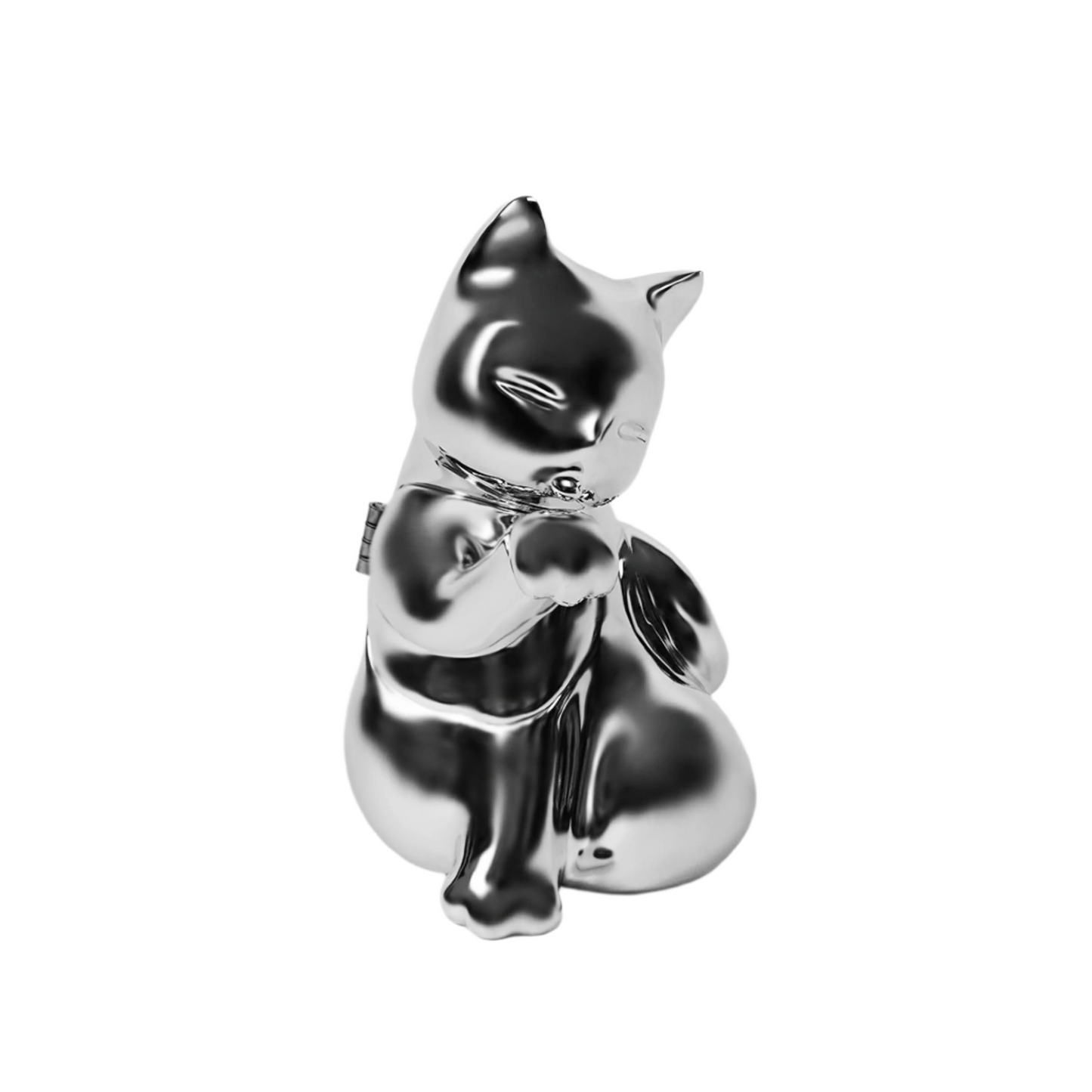 bag, cat, silver, xtended identity, 3D printing