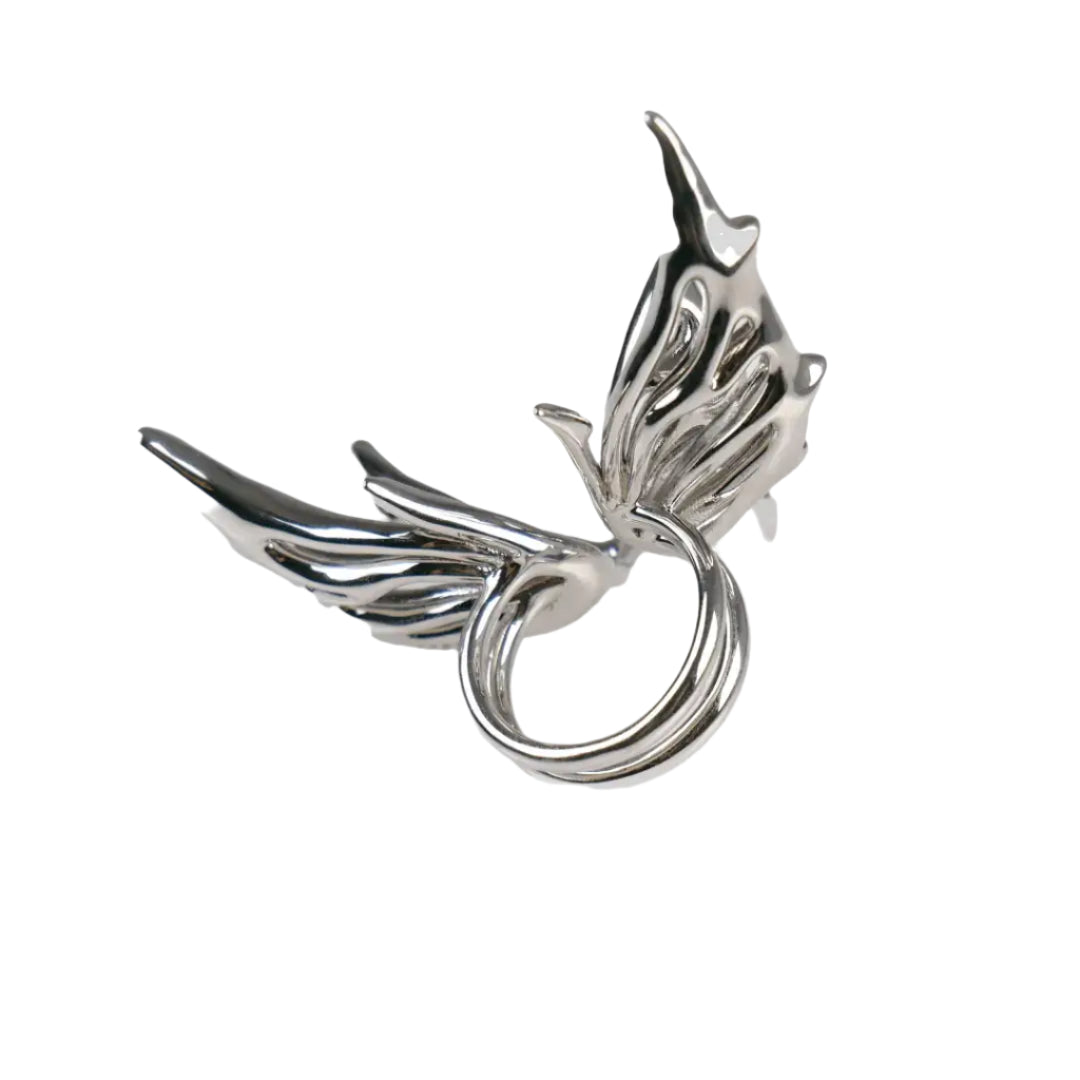 ring, celeste, silver, xtended identity